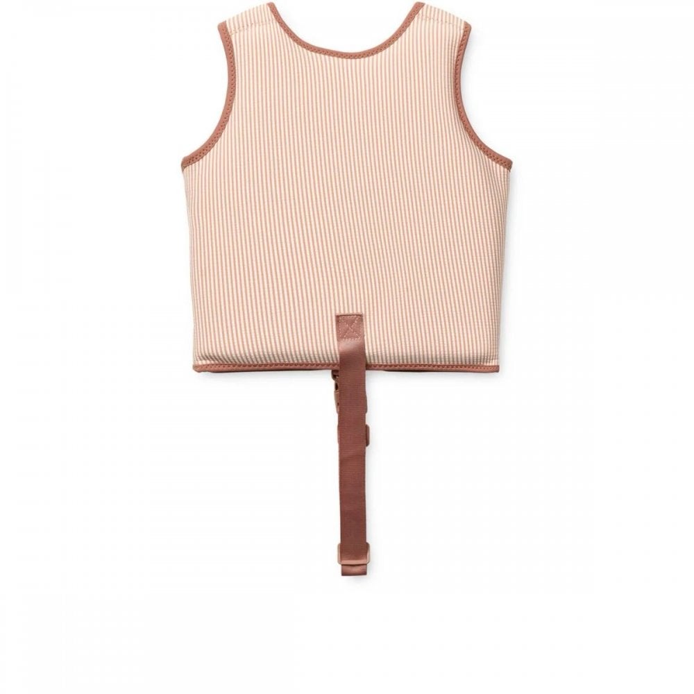 DOVE SEERSUCKER SWIM VEST