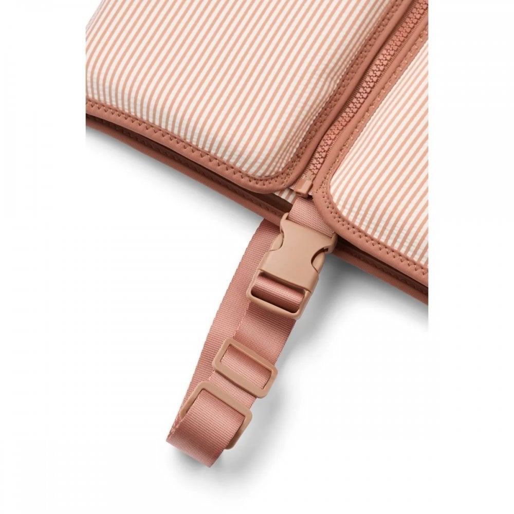 DOVE SEERSUCKER SWIM VEST