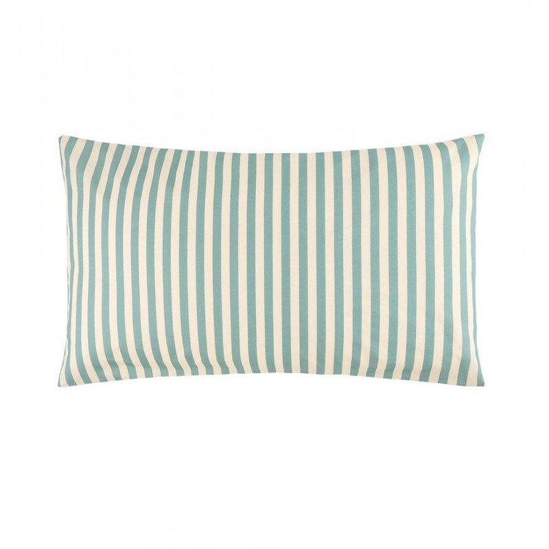 LEONARD PILLOW CASE - Turquoise Stripe