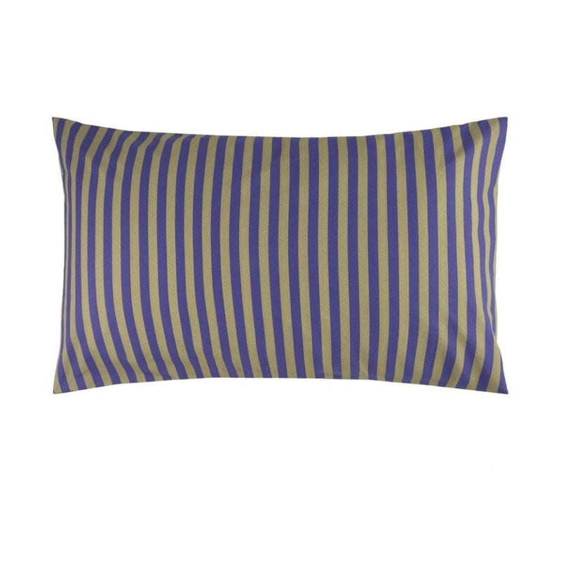 LEONARD PILLOW CASE - Indigo Stripe