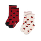 2 PACK SOCKS - LADYBUG
