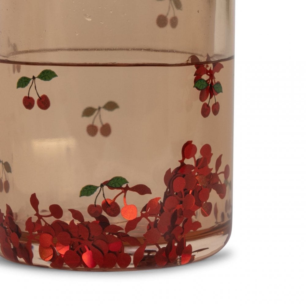 2 PACK GLITTER CUPS - MINI CHERRY
