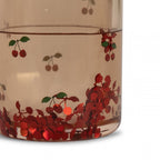 2 PACK GLITTER CUPS - MINI CHERRY