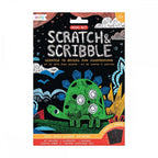 SCRATCH + SCRIBBLE ART KIT - DINO DAYS