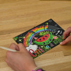 SCRATCH + SCRIBBLE ART KIT - DINO DAYS