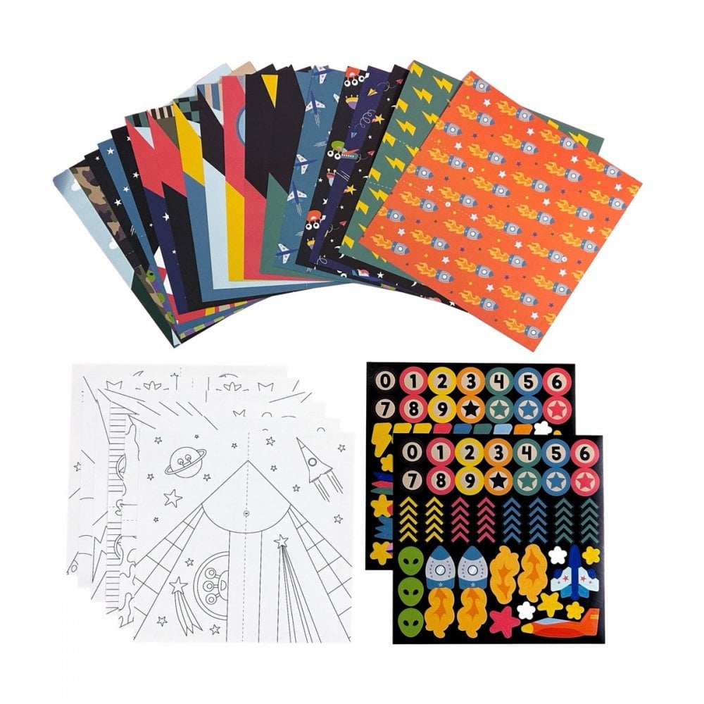 DIY PAPER AIR PLANES SET