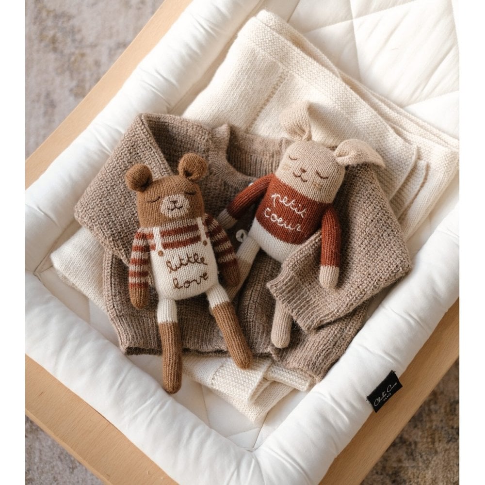 TEDDY KNIT TOY - LITTLE LOVE