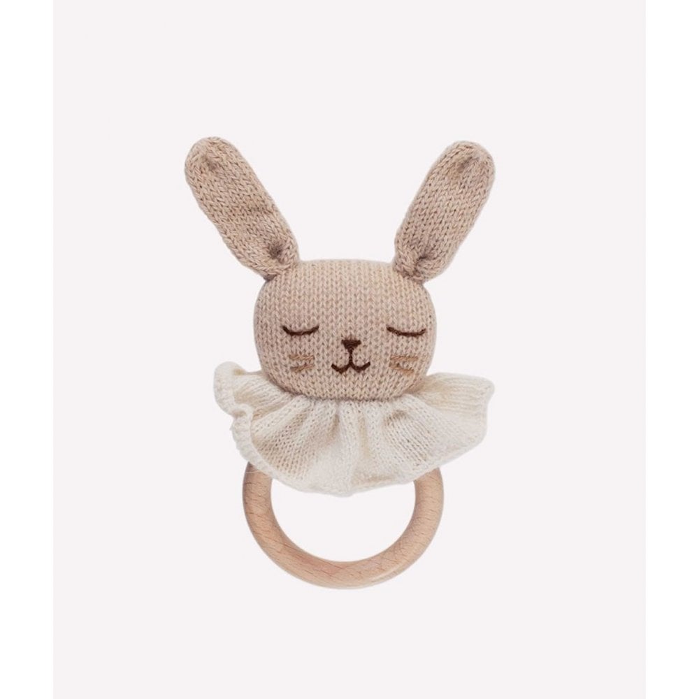 TEETHING RING - BUNNY SAND