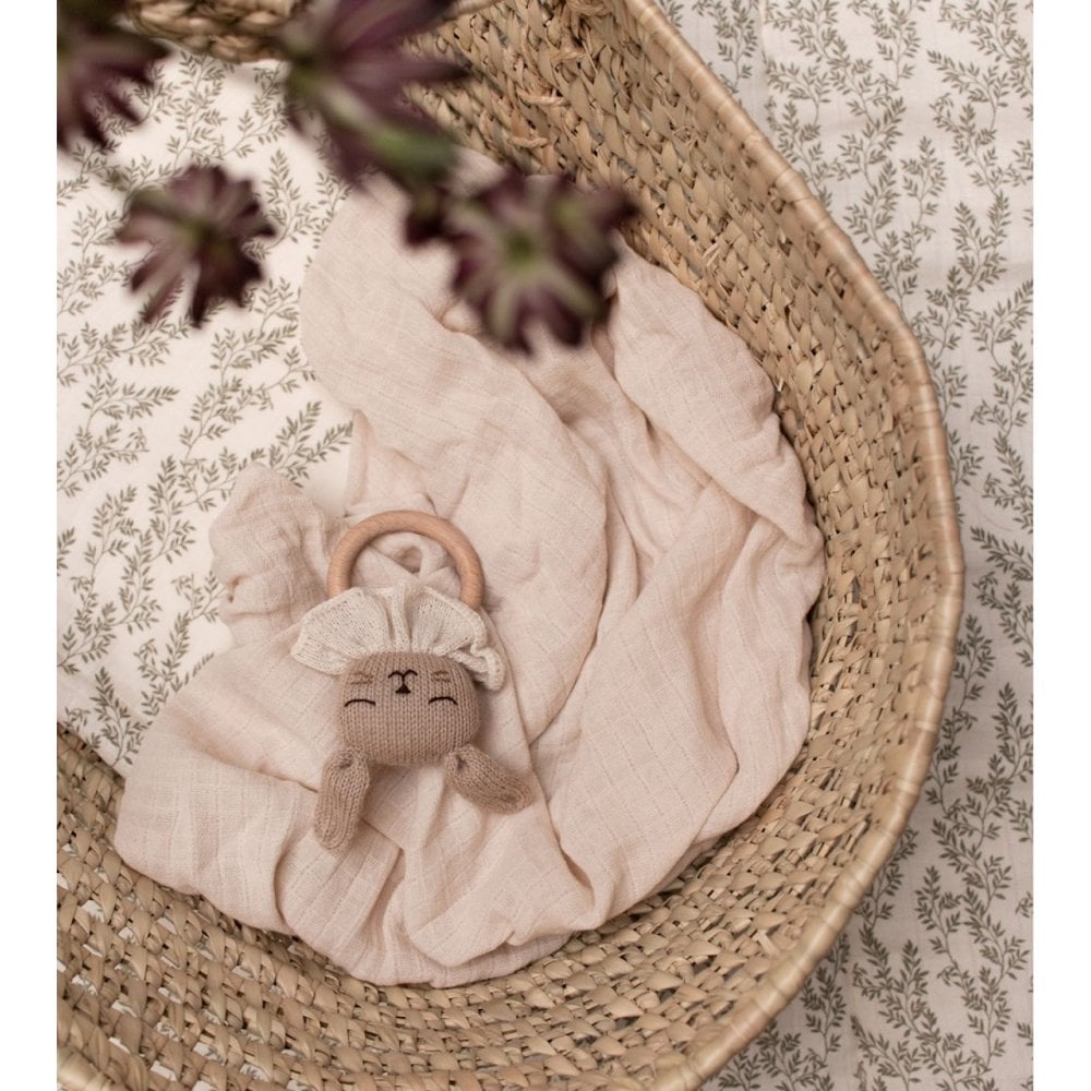 TEETHING RING - BUNNY SAND