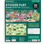 STICKER PLAY REUSABLE ACTIVITY SET - RAINFOREST