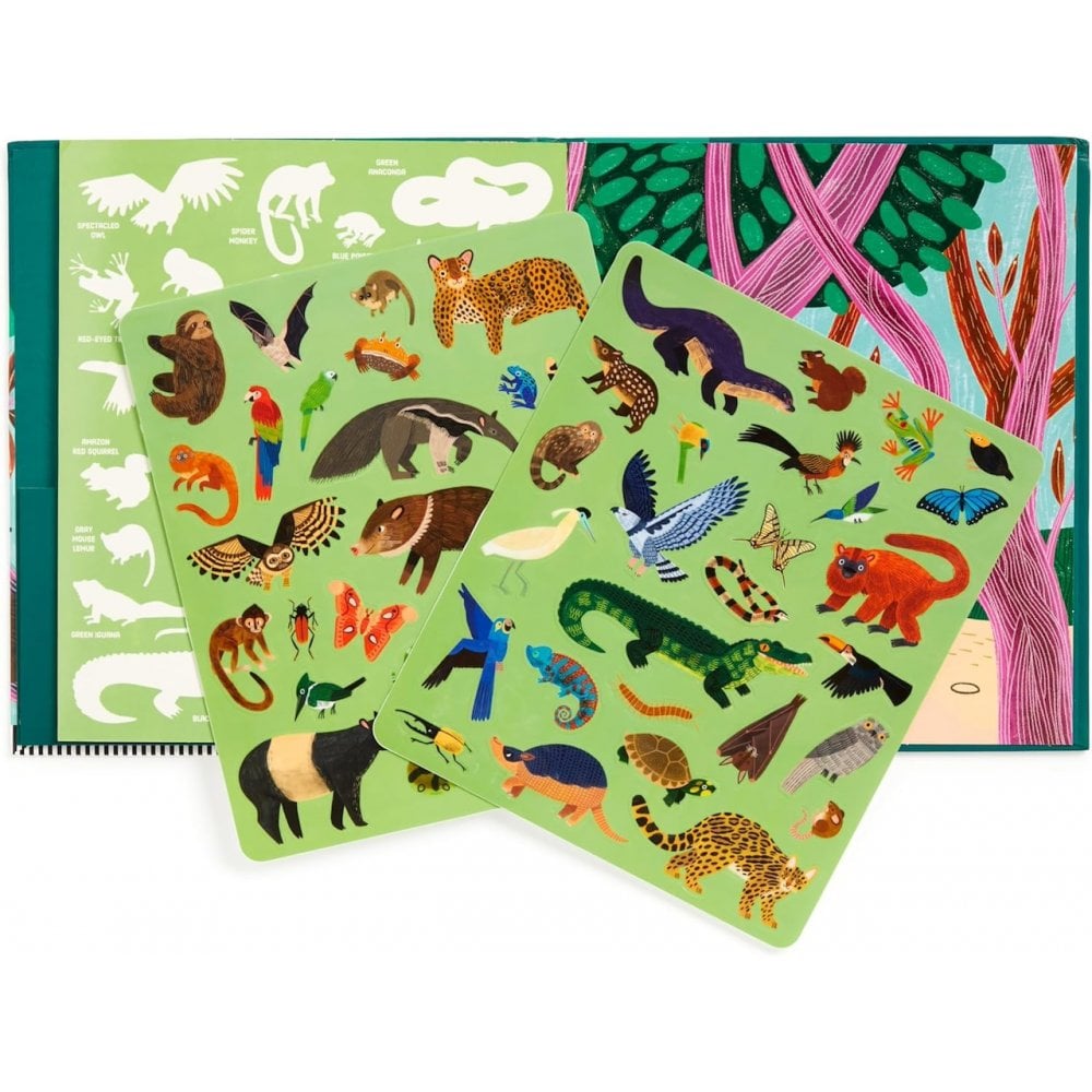 STICKER PLAY REUSABLE ACTIVITY SET - RAINFOREST