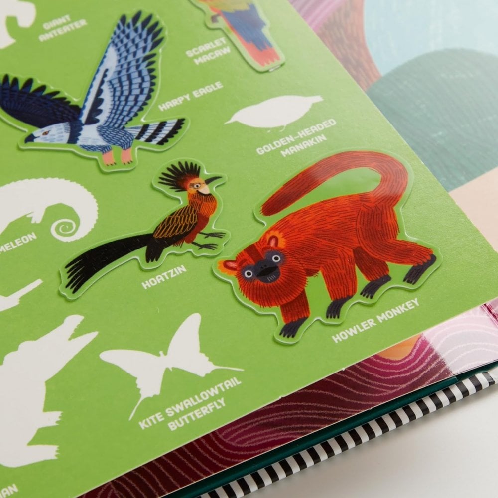 STICKER PLAY REUSABLE ACTIVITY SET - RAINFOREST