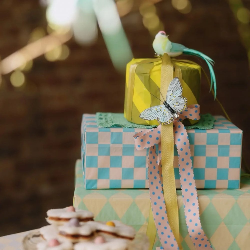 TISSUE PAPER PACK - BUTTER/MINT