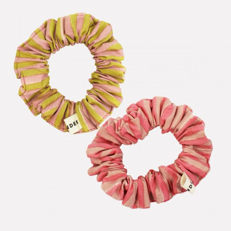 MINI HAIR SCRUNCHIE DUO - Pink Mix