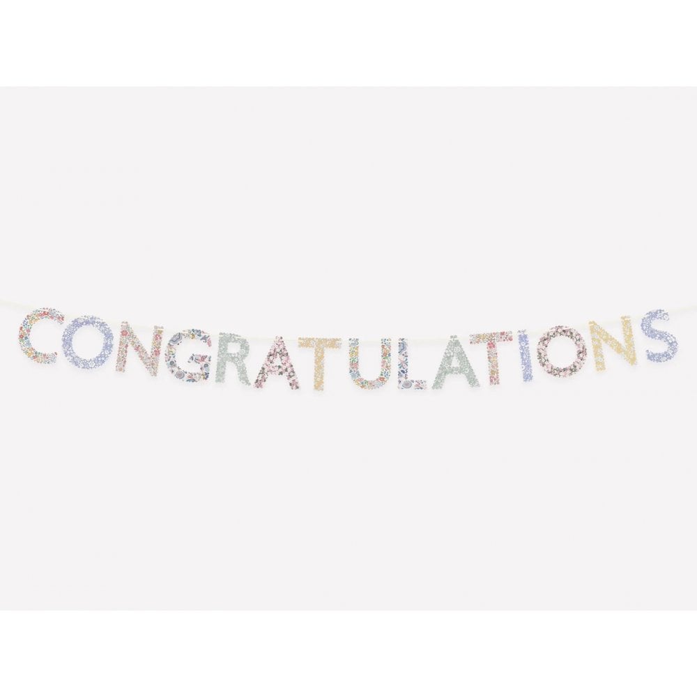 LIBERTY CONGRATULATIONS GARLAND