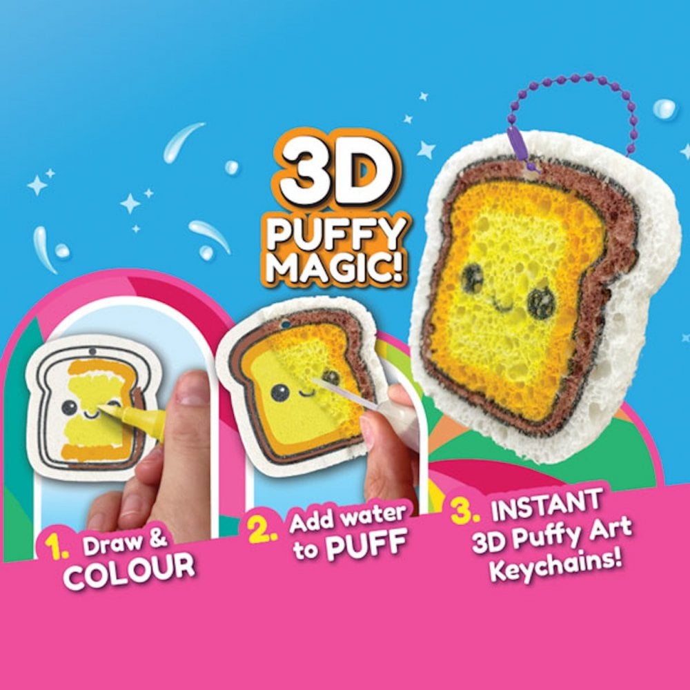 PUFFY ART LARGE PACK - FOODIES