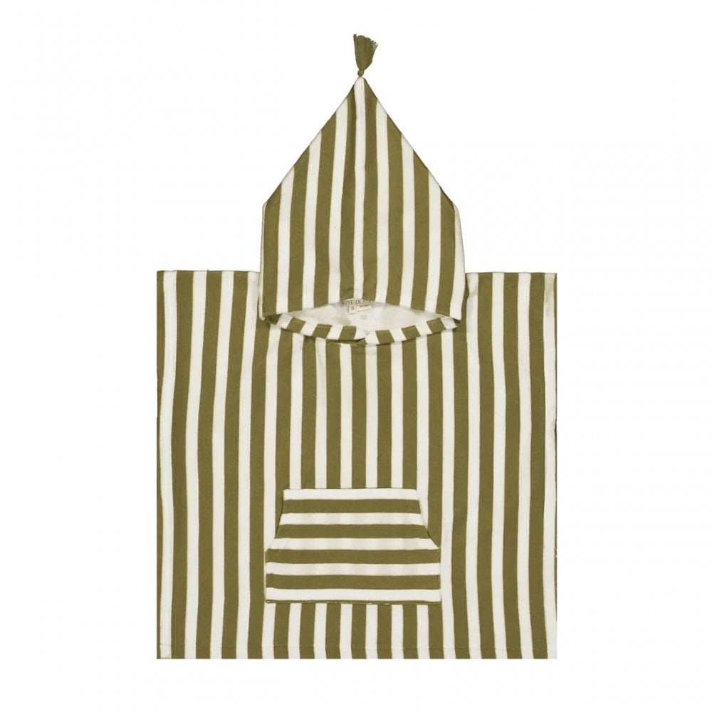 SUZON STRIPE PONCHO