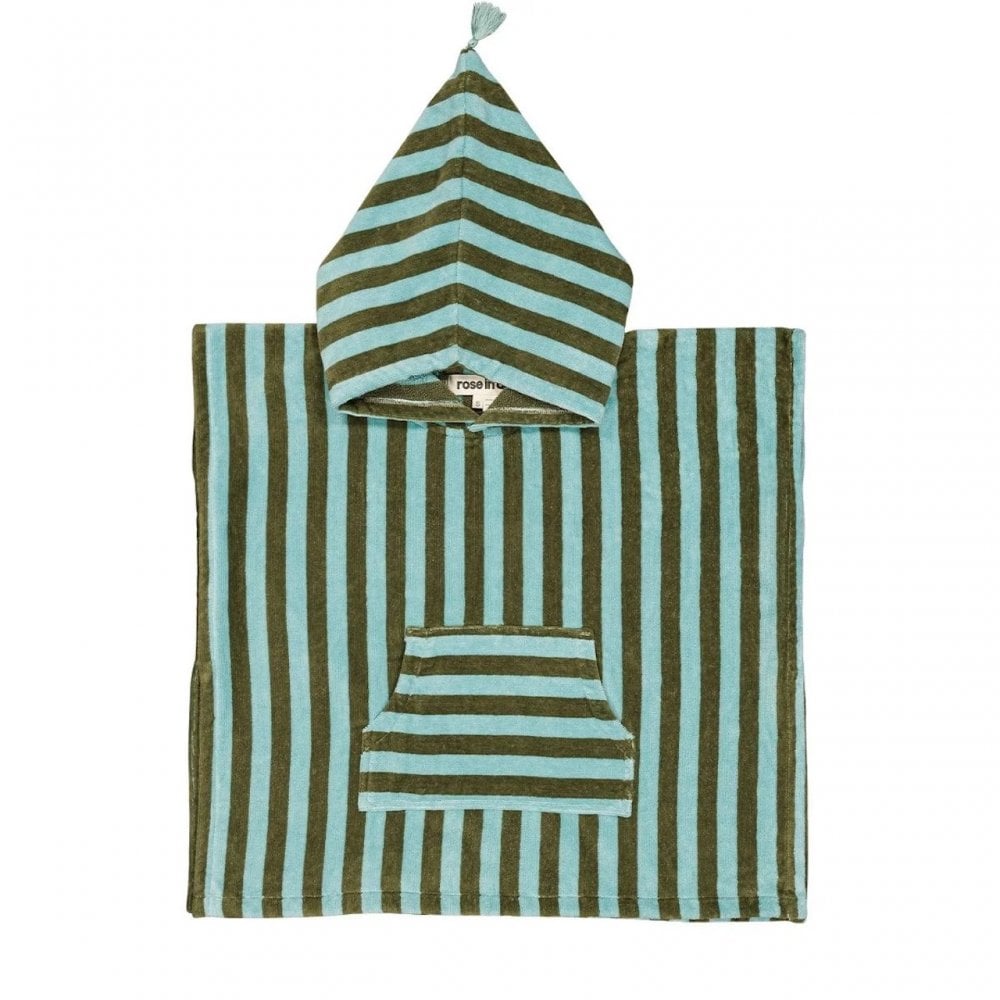 SUZON STRIPE PONCHO