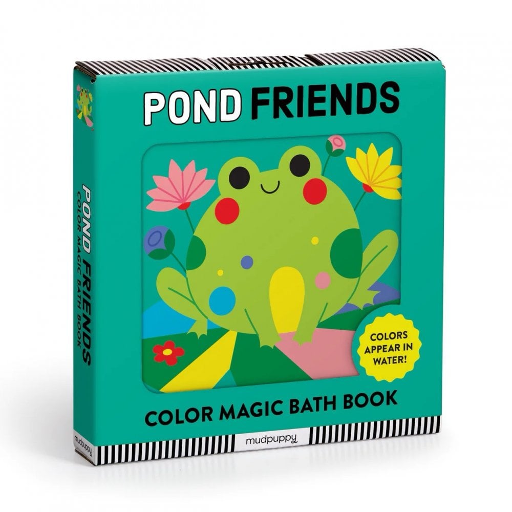 COLOUR MAGIC BATH BOOK - POND FRIENDS