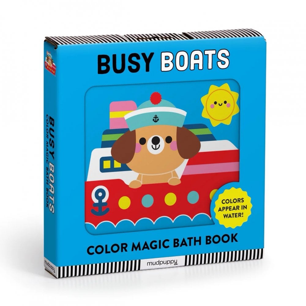 COLOUR MAGIC BATH BOOK - BUSY BOATS