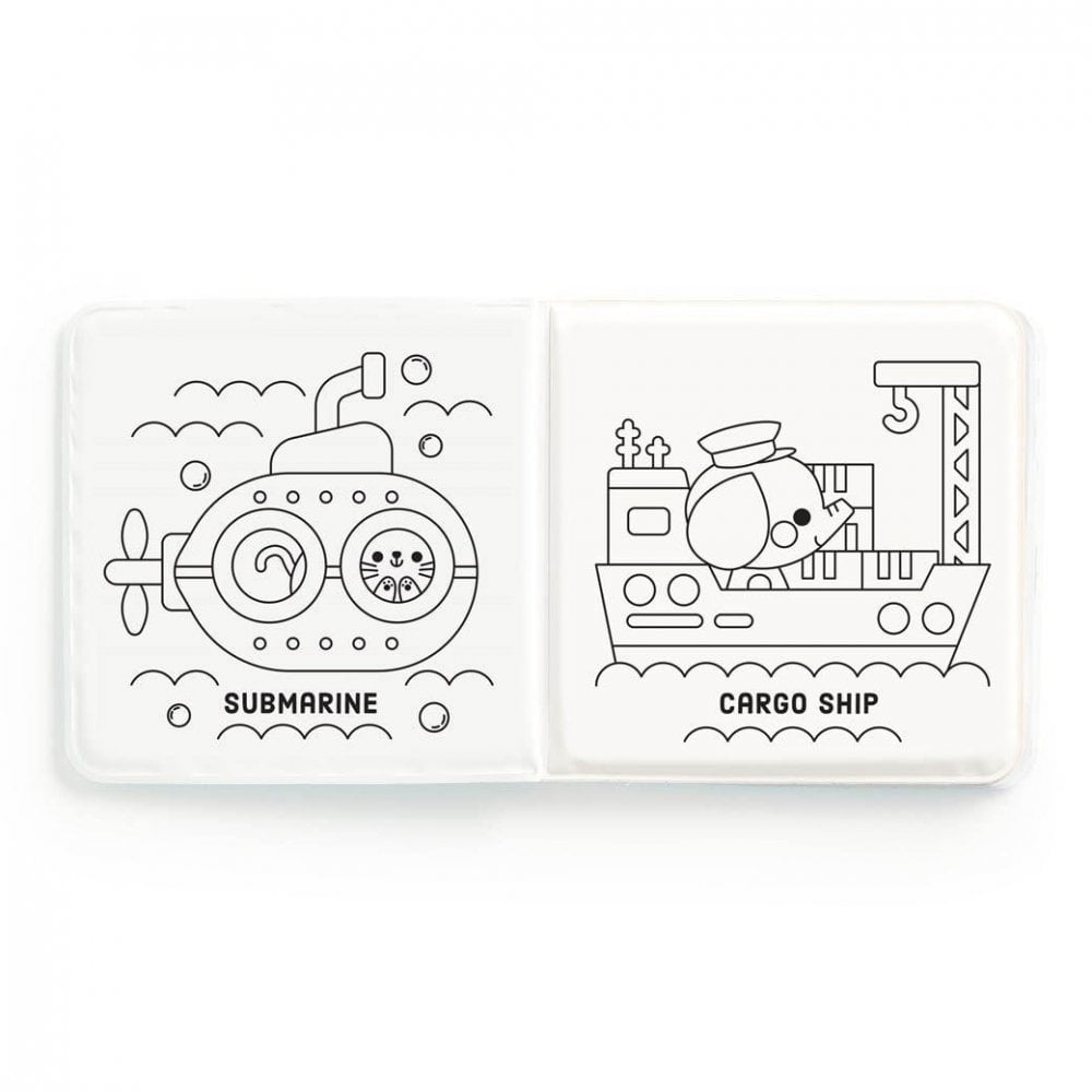 COLOUR MAGIC BATH BOOK - BUSY BOATS