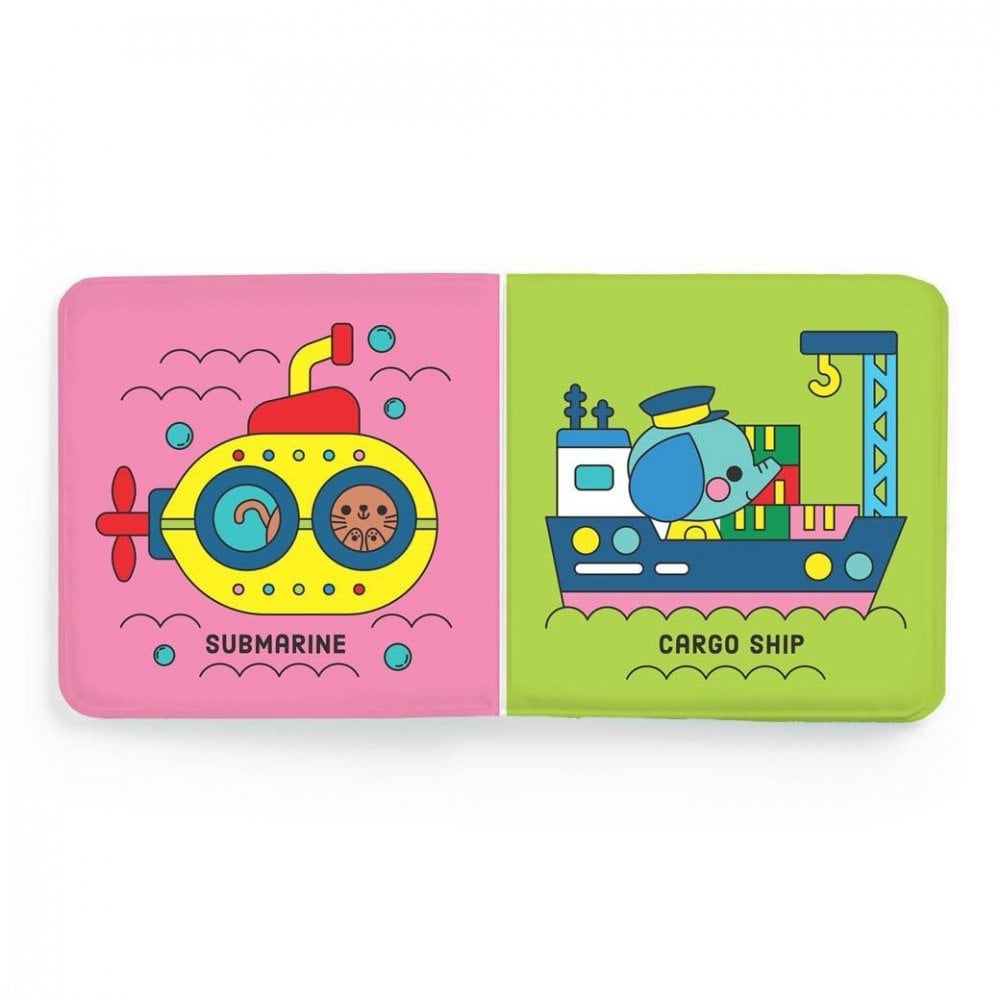 COLOUR MAGIC BATH BOOK - BUSY BOATS