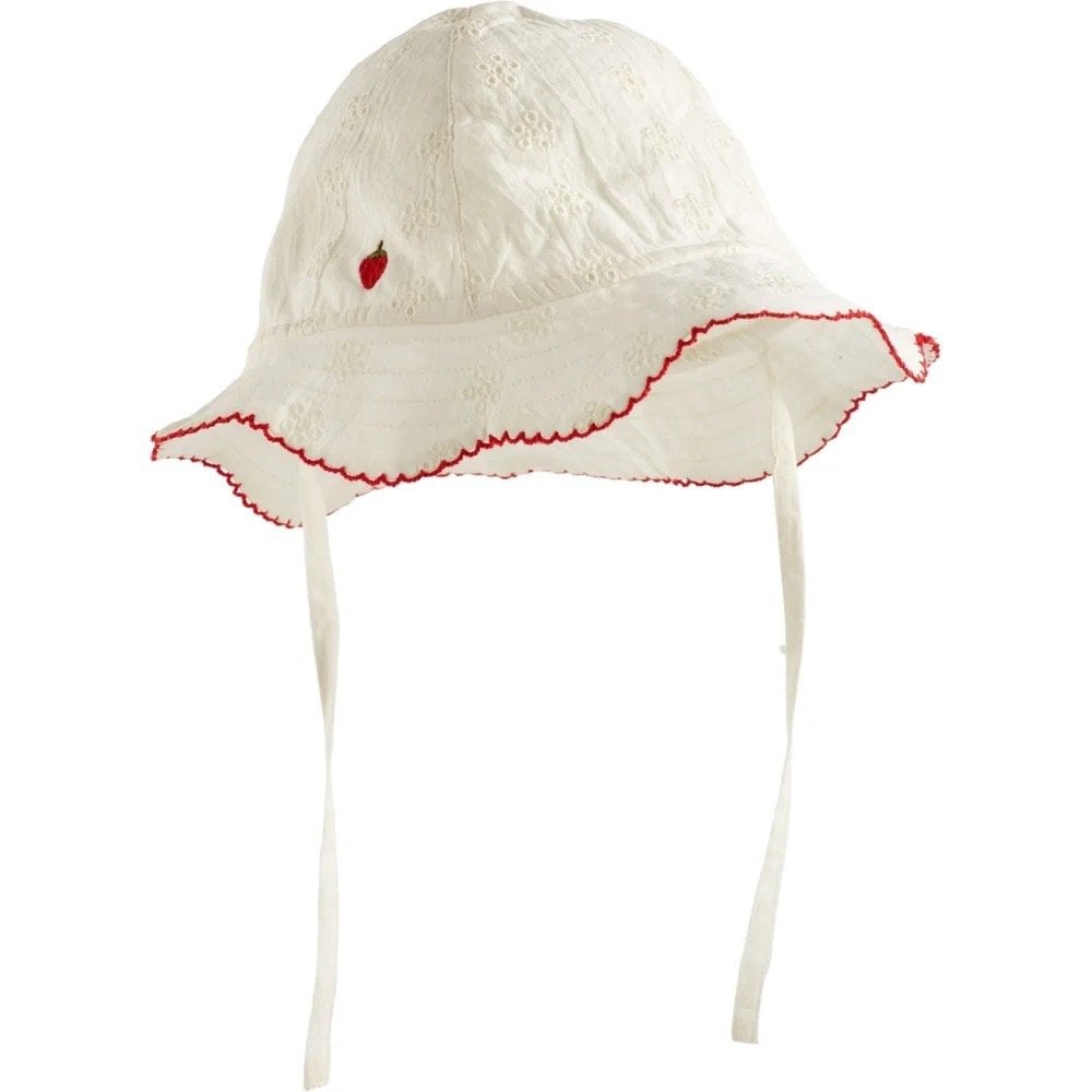 CLAIRE SUN HAT - IVORY WHITE