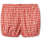 MOLLY PINEBERRY BABY SET - RED/PINK BERRY GINGHAM