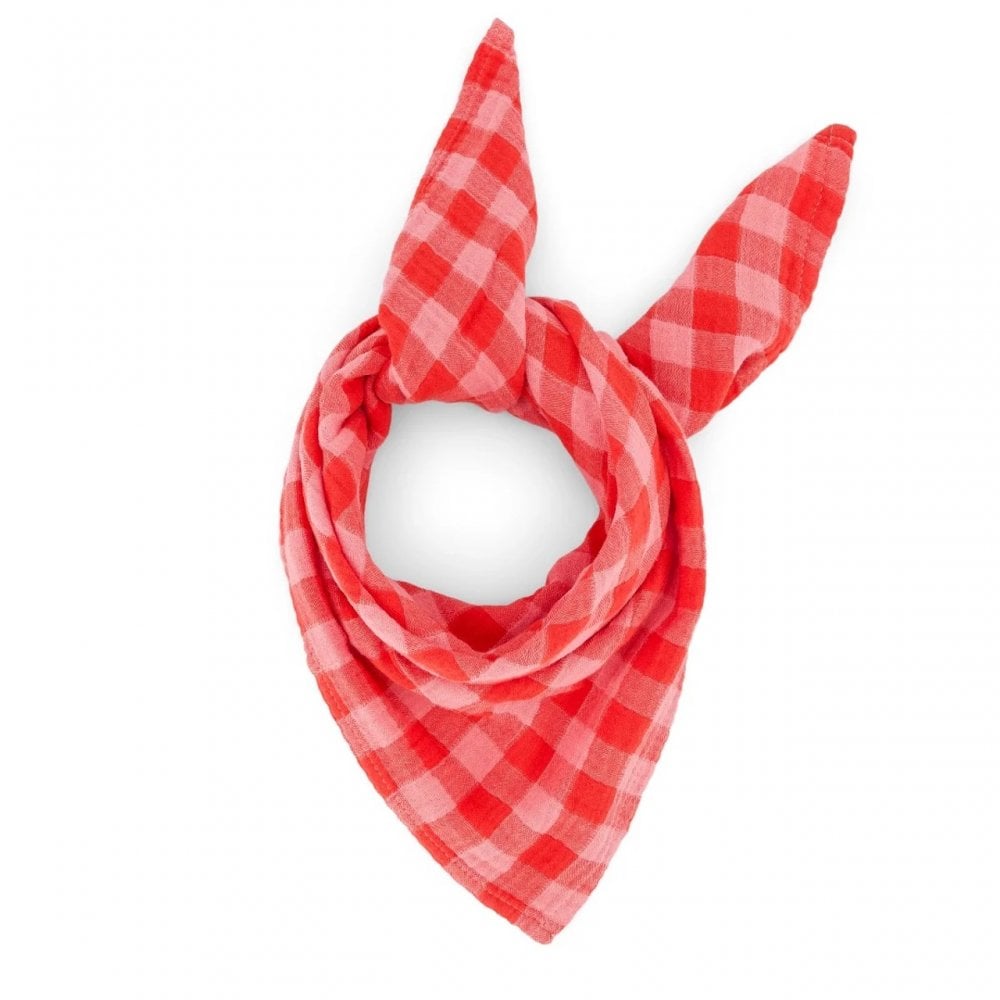 BIANCA SWADDLE - VICHY RED/PINK