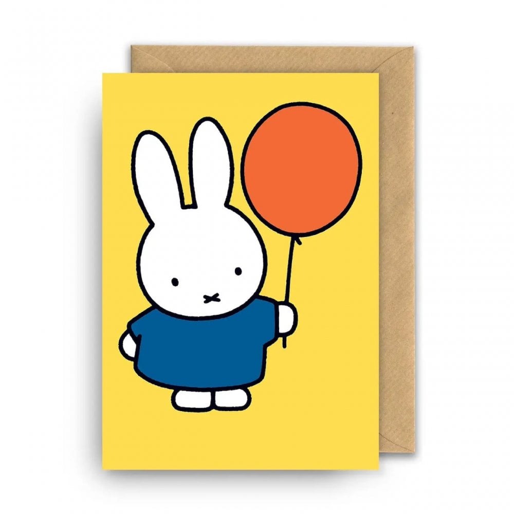 MIFFY MINI CARD - BALLOON