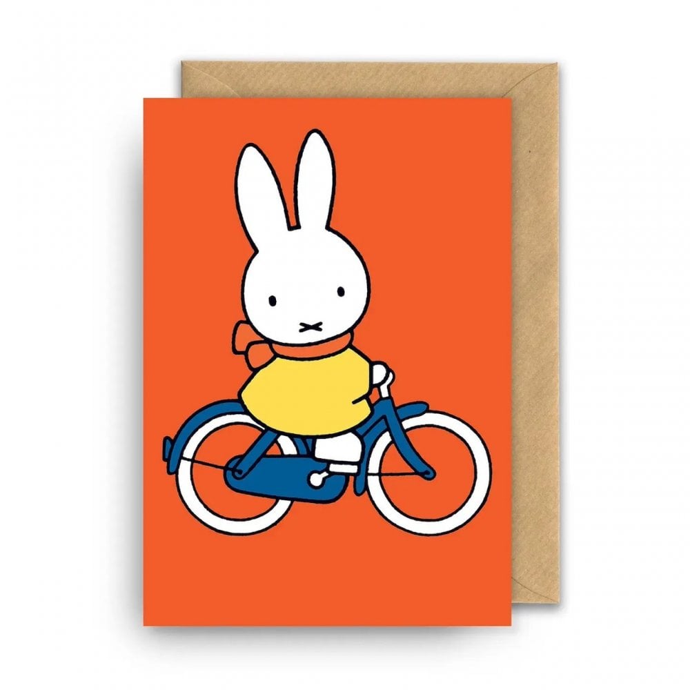 MIFFY MINI CARD - BICYCLE
