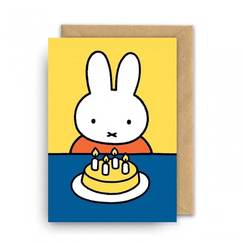 MIFFY MINI CARD - CAKE