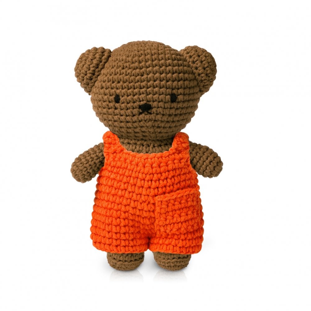 BORIS CROCHET BEAR WITH OVERALLS