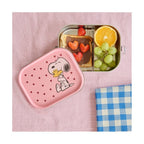 LARGE STAINLESS STEEL SNOOPY LUNCH BOX
