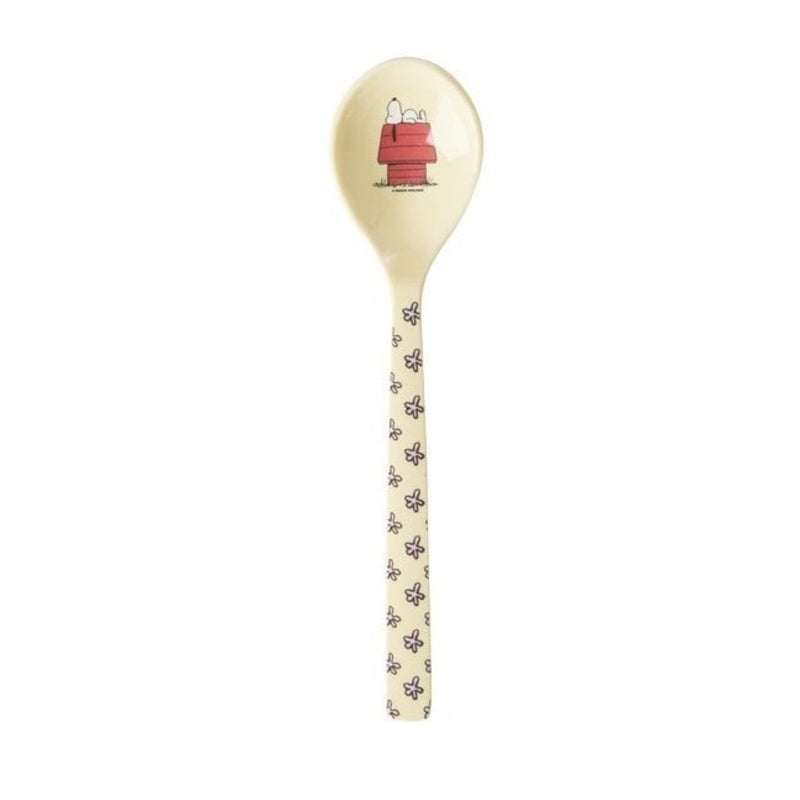 MELAMINE TEA SPOON SNOOPY - Cream