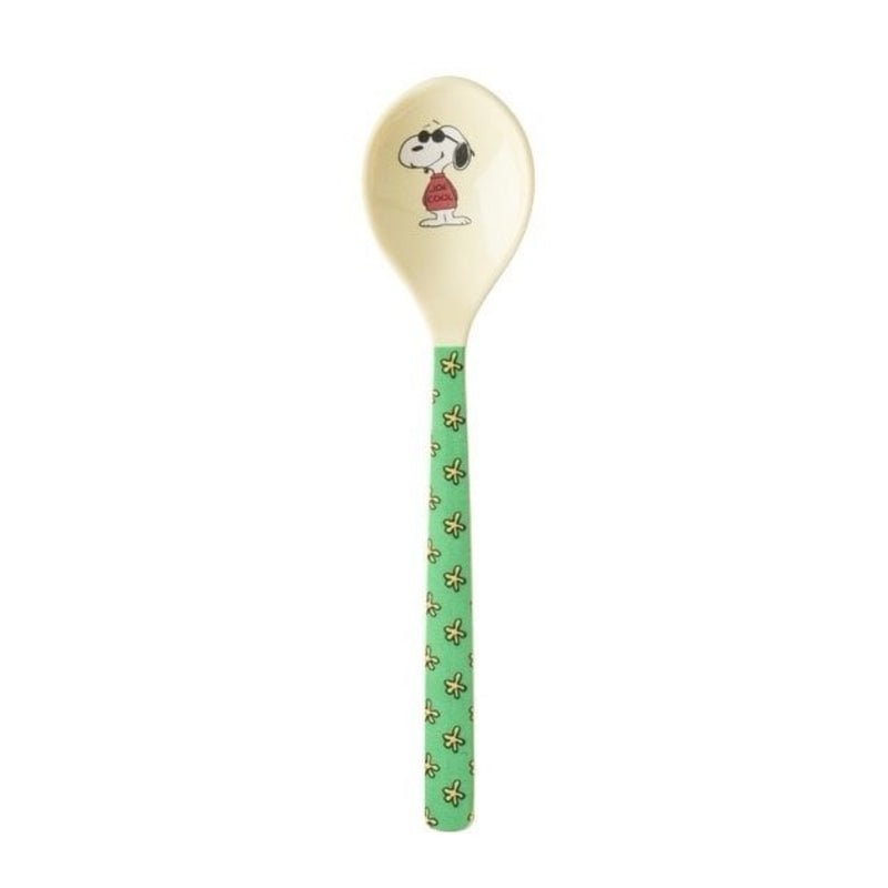 MELAMINE TEA SPOON SNOOPY - Green