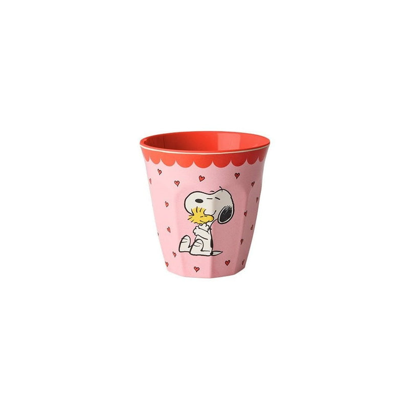 MEDIUM MELAMINE CUP SNOOPY - Pink