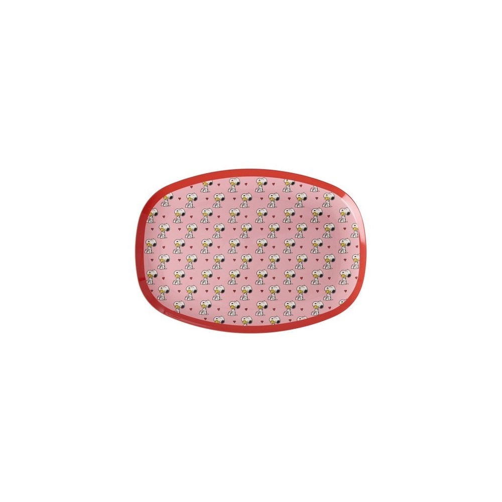 MELAMINE RECTANGULAR DINNER PLATE SNOOPY