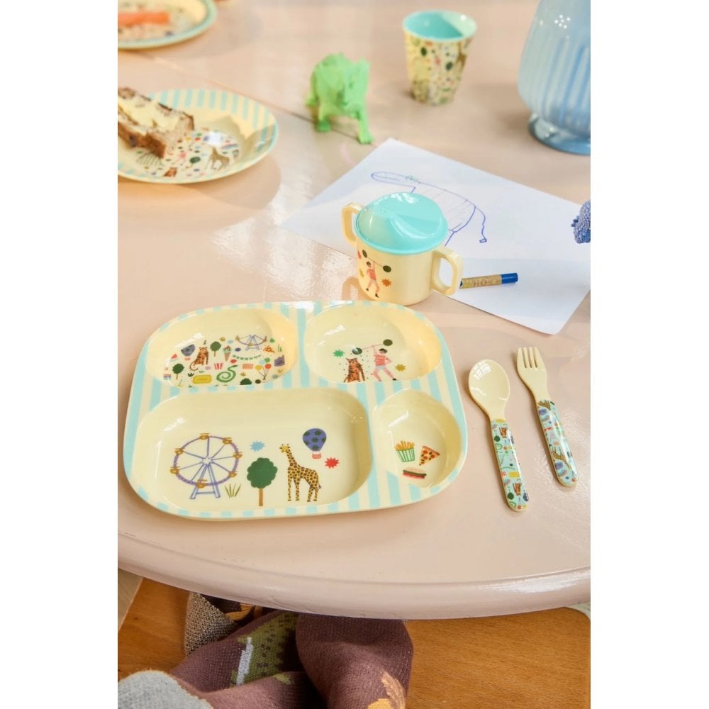 SPOON + FORK MINT FUN FAIR PRINT