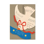 HAPPY BIRTHDAY BIRD - DIE CUT CARD