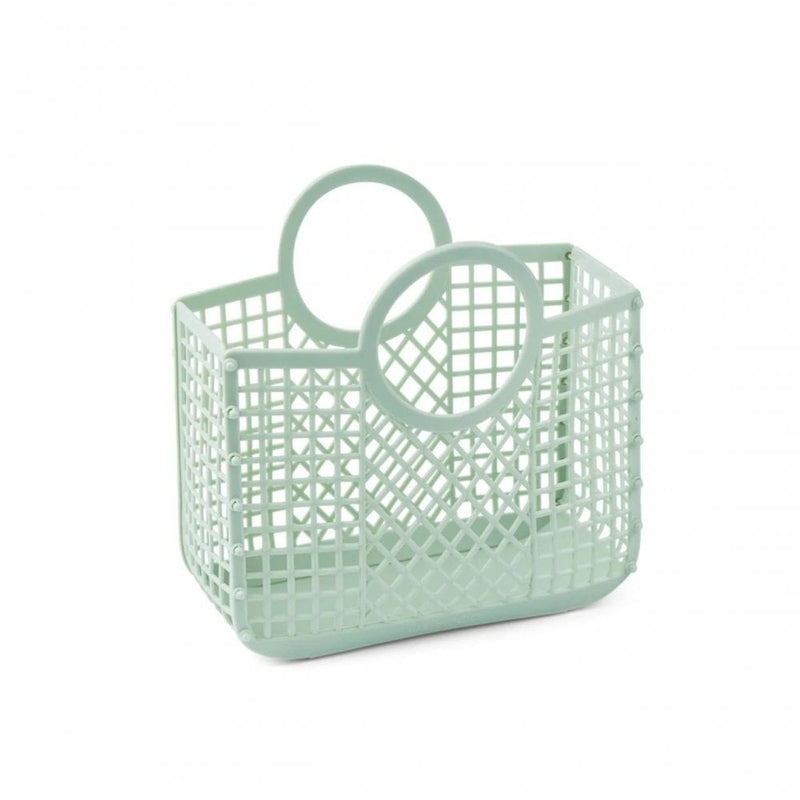 SMALL SAMANTHA BASKET - Light Peppermint