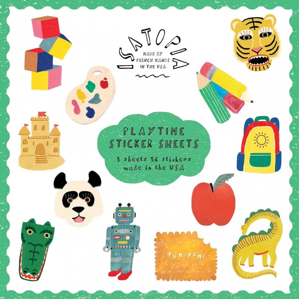 PLAYTIME STICKER SHEETS