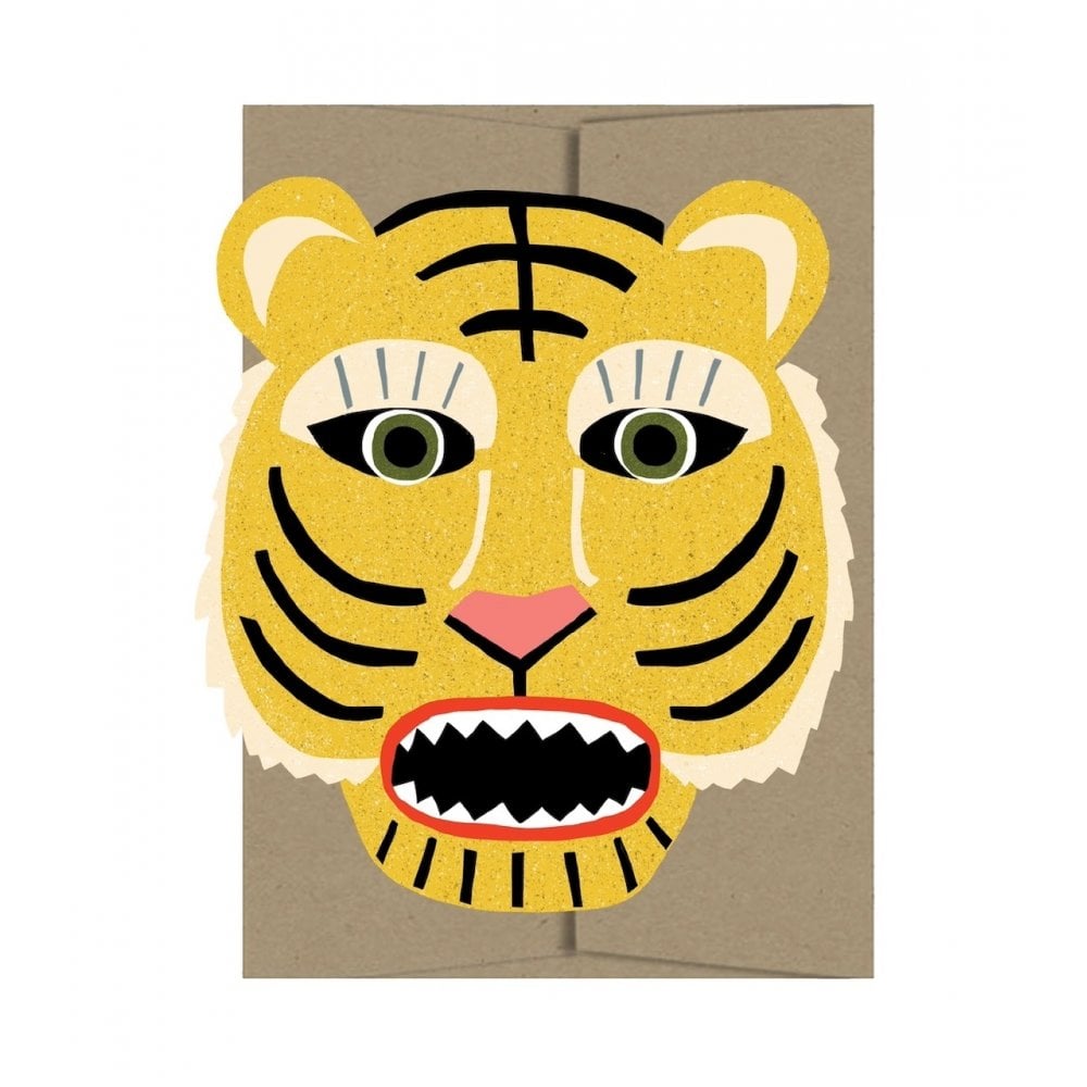 TIGER - DIE CUT CARD