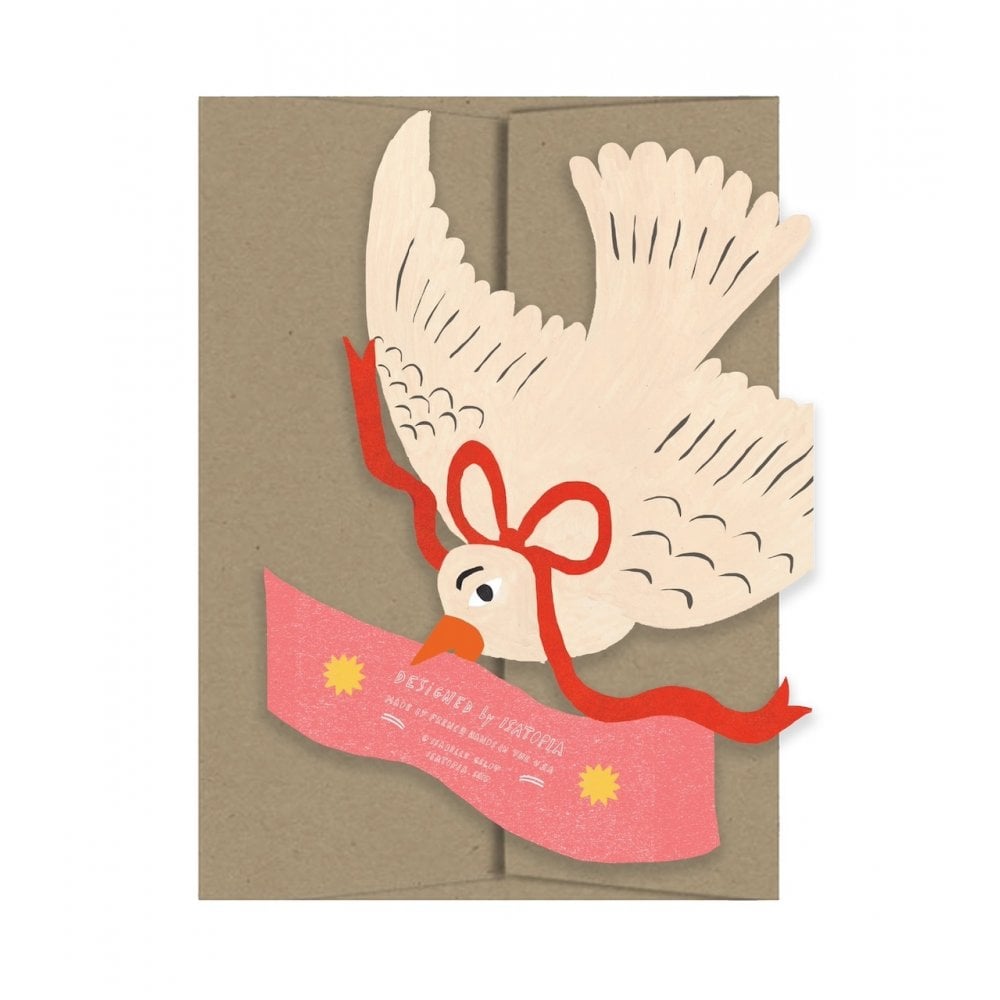 LOVE YOU BIRD - DIE CUT CARD