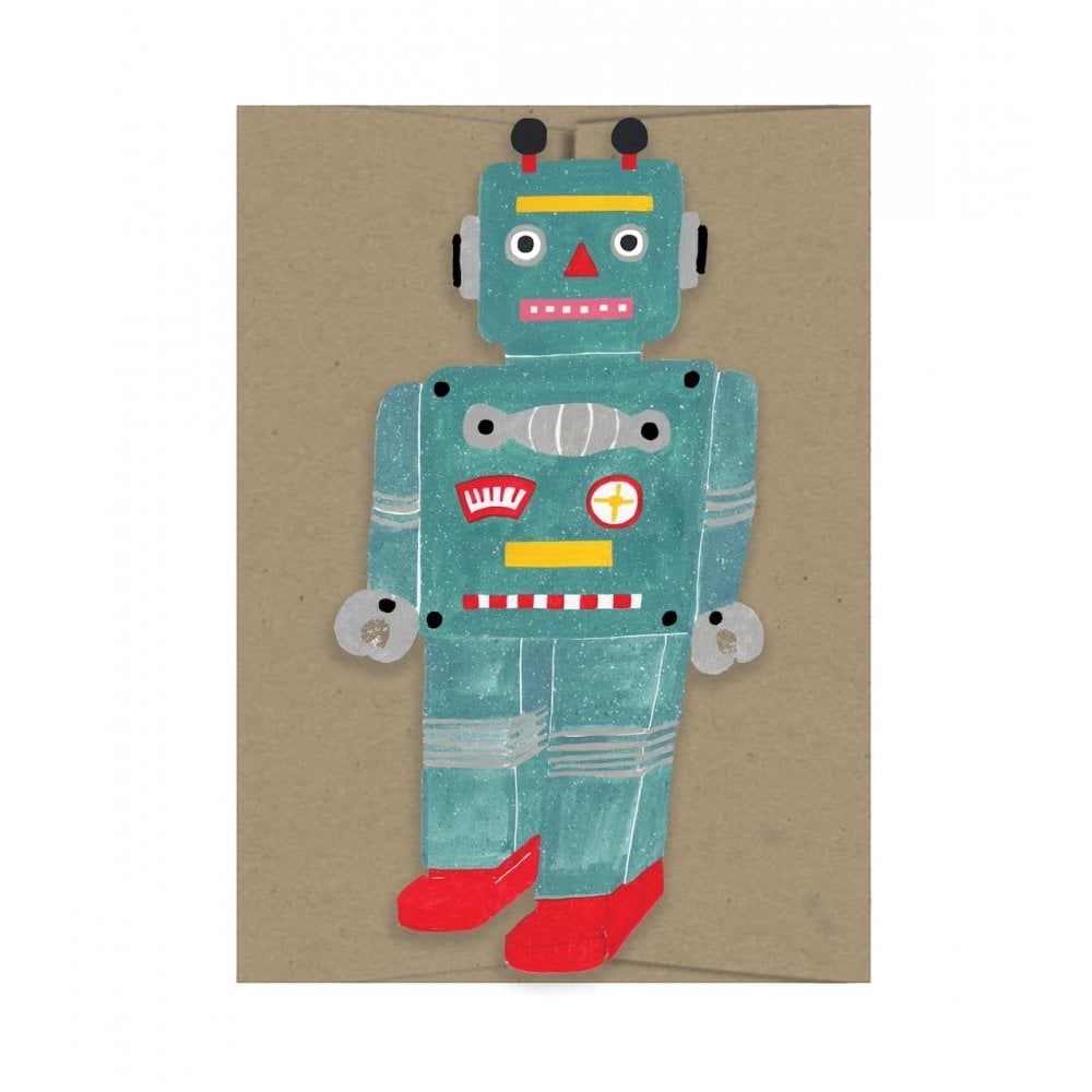 LITTLE ROBOT - DIE CUT CARD