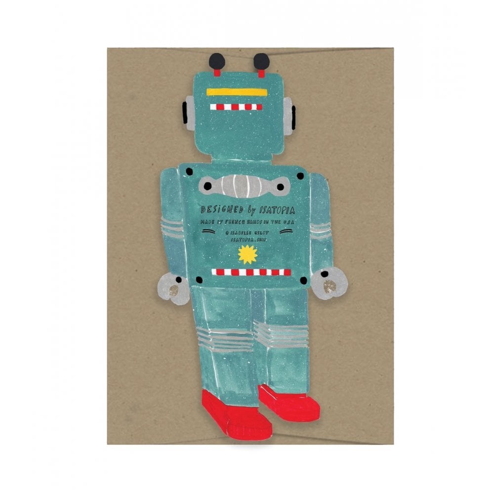 LITTLE ROBOT - DIE CUT CARD