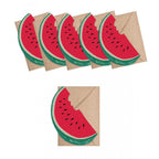6 MINI CARDS - WATERMELON