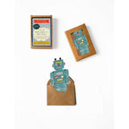 6 LITTLE ROBOT MINI CARDS