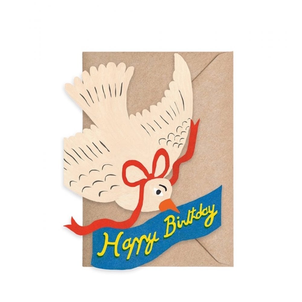 MINI CARD - HAPPY BIRTHDAY BIRD