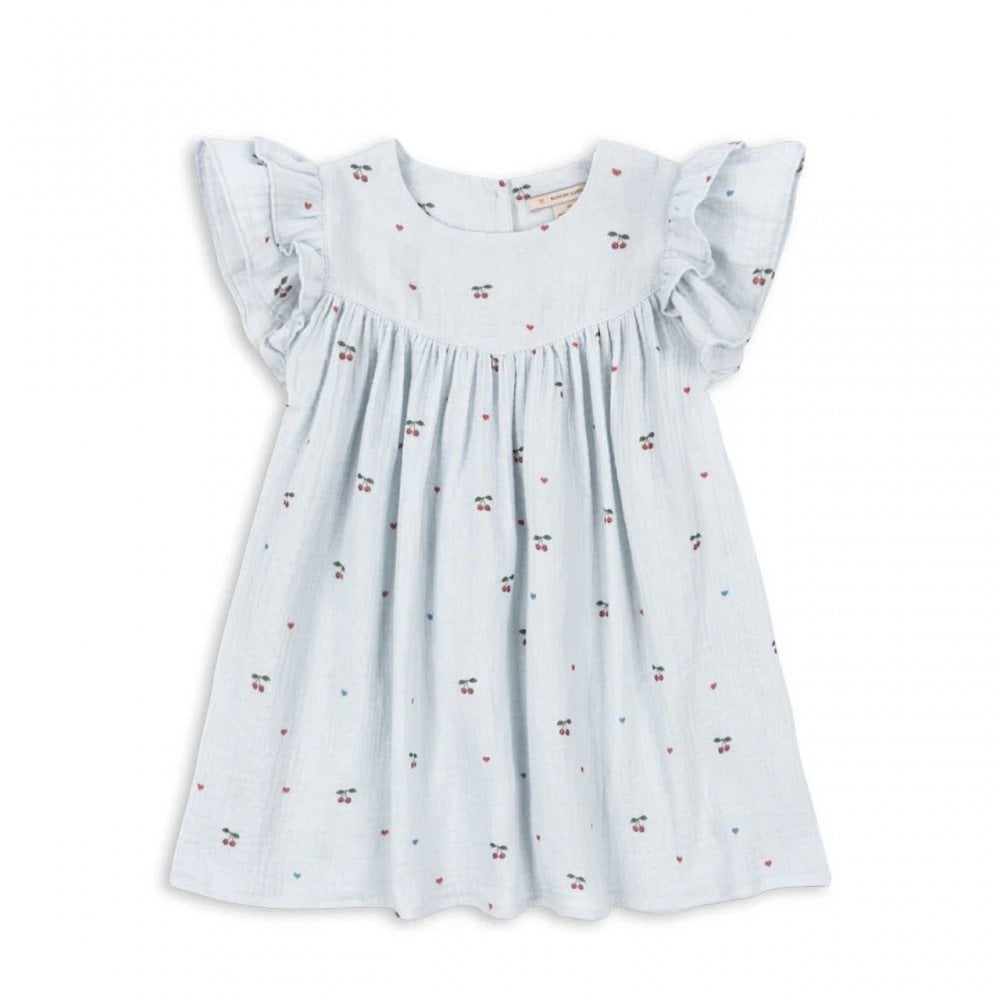 COCO DRESS - CHERRY BLUE COEUR